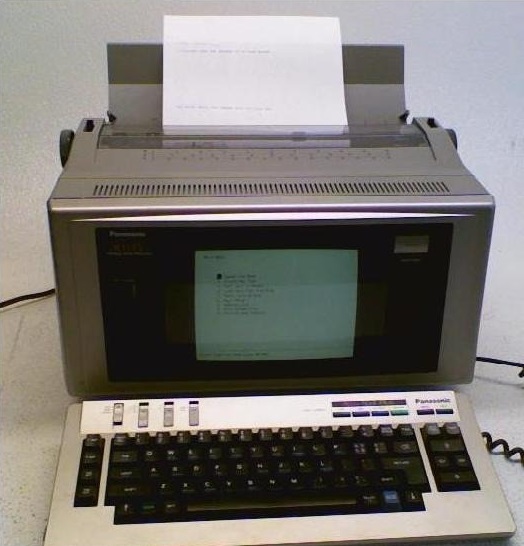 Máquina de escreve digital Panasonic W1505